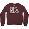 no Crewneck Sweatshirt