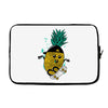 pineapple skateboarding Laptop sleeve