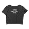 titanic swim team 1912 funny Crop Top
