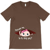 July Peeking Out Baby Girl T-Shirt
