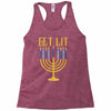 get lit Racerback Tank