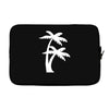 palm tree sticker vinyl decal tropical island beach ocean wall car win Laptop sleeve