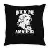 mozart tribut Throw Pillow