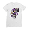 music characters Ladies Fitted T-Shirt