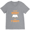 humor book t shirt V-Neck Tee