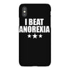 i beat anorexia iPhoneX