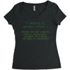 i before e grammar rule Women's Triblend Scoop T-shirt