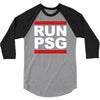 run psg paris st germain fotbal 3/4 Sleeve Shirt
