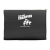 beer pong champion Accessory Pouches