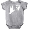 spock star trek leonard nimoy tribute Baby Bodysuit