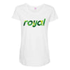 royal Maternity Scoop Neck T-shirt