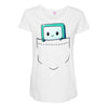bmo pocket Maternity Scoop Neck T-shirt