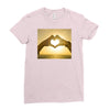 Heart Ladies Fitted T-Shirt