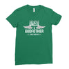 i have two titles uncle and godfather Ladies Fitted T-Shirt