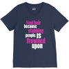 i cut hair V-Neck Tee