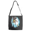 frozen banana Adjustable Strap Totes