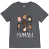 Women's March We are Human V-Neck Tee