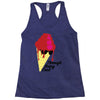through being cool graphic Racerback Tank