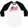proud to be ameowican 3/4 Sleeve Shirt