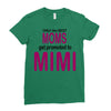 moms mimi Ladies Fitted T-Shirt