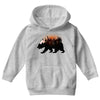 Bear Adventure With Rose Youth Hoodie