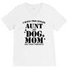 i have two titles aunt and dogmom an i rock them both V-Neck Tee