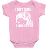 i dont snore i dream i`m a 4 x 4 Baby Onesie