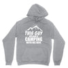 Camper Couple Man White Unisex Hoodie