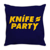 knife party electro house Throw Pillow