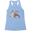 seal of reproval Racerback Tank