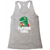 clever girl Racerback Tank