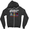 basements and kittens Zipper Hoodie
