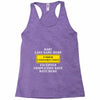 Under Construction Personalize Baby Racerback Tank