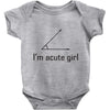 im acute girl Baby Bodysuit