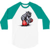 mma bulldog final 3/4 Sleeve Shirt