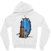 the looking glass Zipper Hoodie