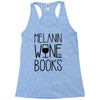 melanin wine books Racerback Tank