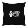 winosaur 2 Throw Pillow