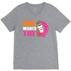 She Wants The D - Dunkin Donuts V-Neck Tee