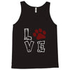 love paw rhinestud Tank Top
