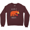 bearly awake Crewneck Sweatshirt