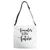 females of the future Adjustable Strap Totes