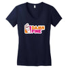 damn fine Women's V-Neck T-Shirt