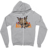 meowy krampus Zipper Hoodie