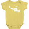 design uh 1h helicopter hubschrauber us army irak krieg war vietnam Baby Onesie