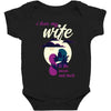 to the moon and back Baby Bodysuit