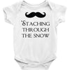 staching through the snow Baby Onesie