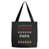 ugly christmas papa Tote Bags