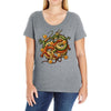 neverending dragonz Ladies Curvy T-Shirt