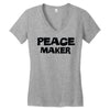 peace maker Women's V-Neck T-Shirt